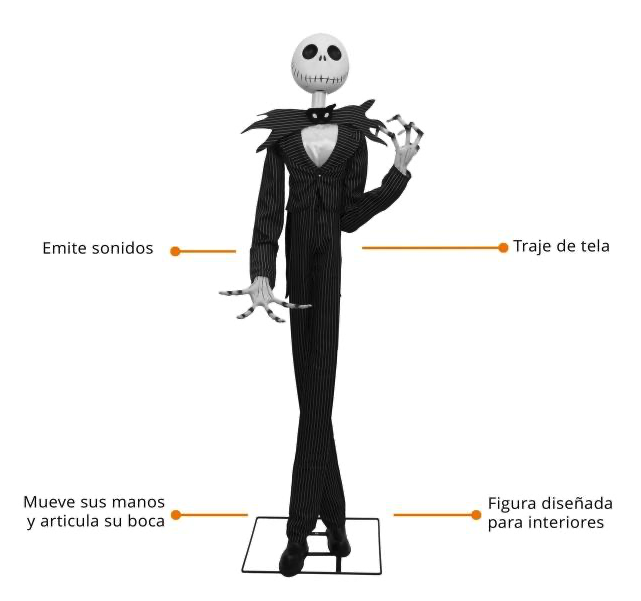 FIGURA ANIMADA  JACK Y SALLY